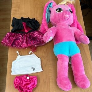 Build A Bear Workshop Honey Girls RISA Rockstar 20" Character Plush BABW HG